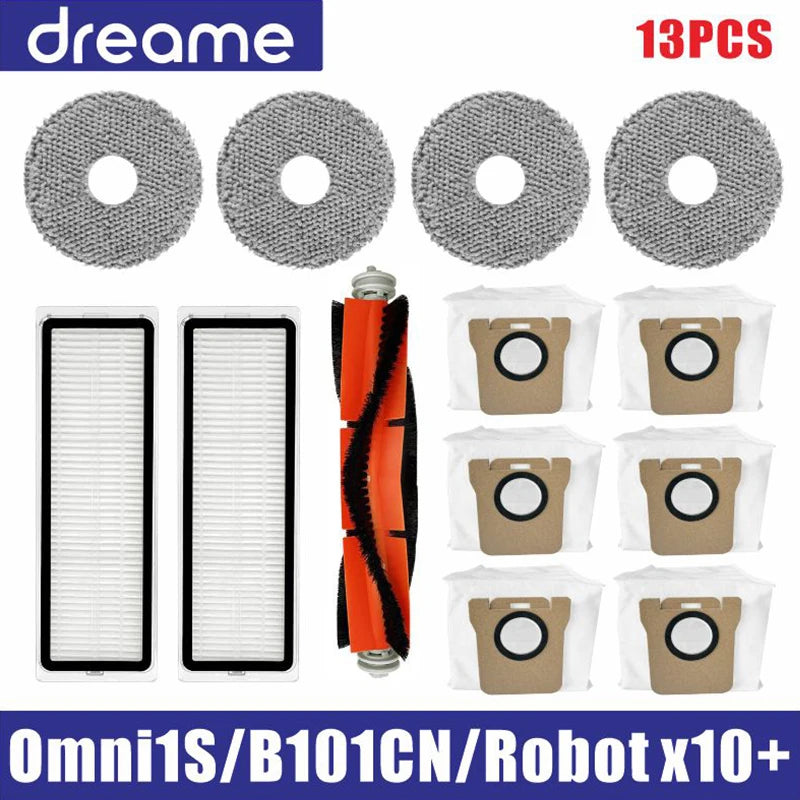 Dreame L10s Ultra / S10 Pro Accessories Mijia Omni 1S B101CN Robot X10+ Vacuum Main Side Brush Filter Mop Parts - image 12