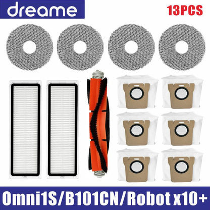 Dreame L10s Ultra / S10 Pro Accessories Mijia Omni 1S B101CN Robot X10+ Vacuum Main Side Brush Filter Mop Parts - image 12