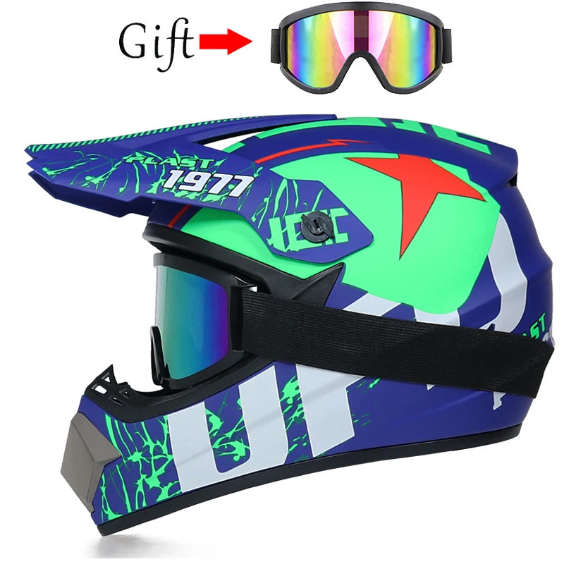 Motorcycle helmet children off-road helmet bike downhill AM DH cross helmet capacete motocross casco - image 22