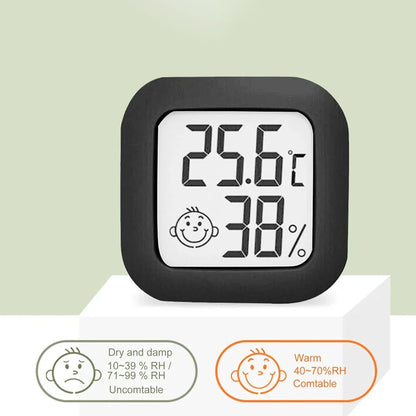 Digital Thermometer Hygrometer Indoor Room Temperature LCD Electronic Humidity Meter Sensor Gauge Weather Station For Home -…