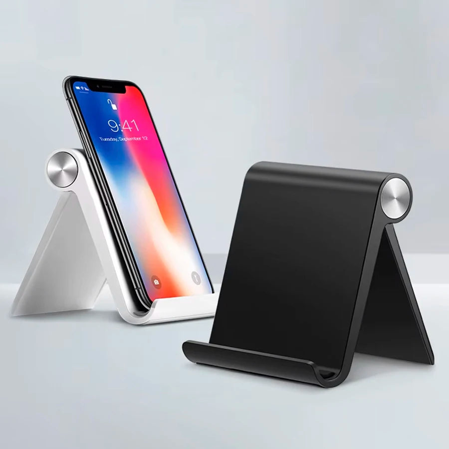 Adjustable Phone Holder Stand Portable Foldable Desktop Phone Support Universal Cell Phone Stand for iPhone, Samsung