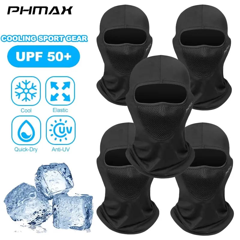 PHMAX Motorcycle Riding Mask Wind Protection And Warmth Breathable Full Face Mask Balaclava Hat Scarf Hood Moto Biker Wind C…
