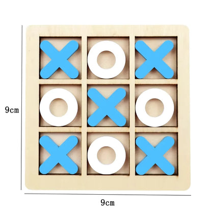Montessori Play Game Wooden Toy Mini Chess Interaction Puzzle Training Brain Learing Early Educational Toys For Children Kid…