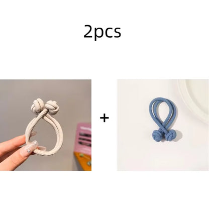 Simplicity Stretch Rubber Hair Ties for Women High Elasticity Fashion Girl Head Rope Scrunchie Hair Accessories - image 8