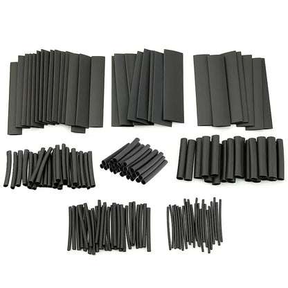 127Pcs Heat Shrink Tube Sleeving Tubing Assortment Kit Electrical Connection Electrical Wire Wrap Cable Waterproof Shrinkage…