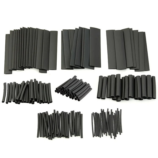 127Pcs Heat Shrink Tube Sleeving Tubing Assortment Kit Electrical Connection Electrical Wire Wrap Cable Waterproof Shrinkage…