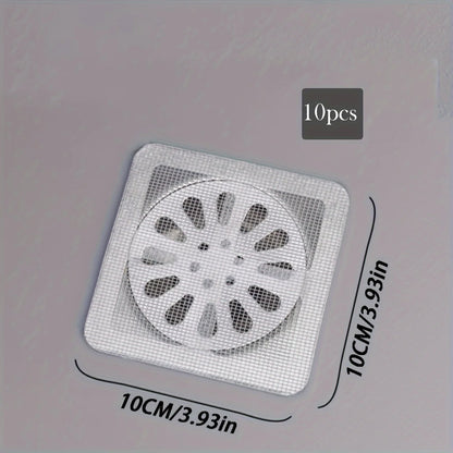 Floor Drain Sticker, Insect-proof Self-adhesive Bathroom Hair Filter Net, Sewer Filter, Kitchen Anti-blocking Mesh Net - ima…