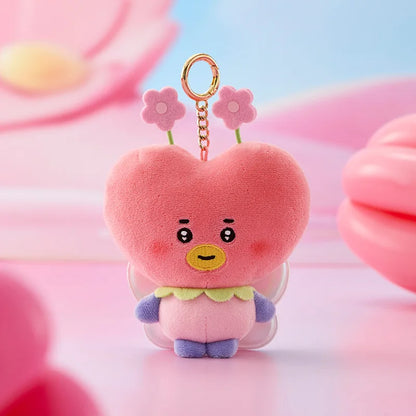 BT21 Chimmy Cooky koya Shooky Tata Creative Anime Peripheral Cartoon Keychain Personality Cute Backpack Decorative Doll Pend…