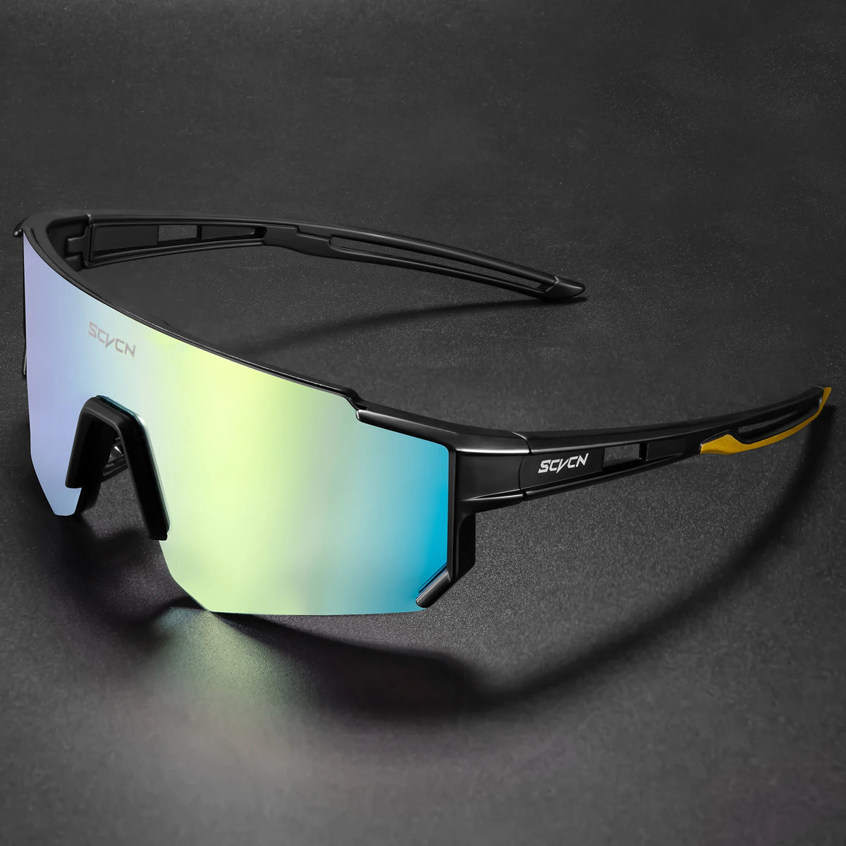 SCVCN New Outdoor Cycling Sunglasses Men Road Driving Bike Glasses Sports Mountain Climbing Women Bicycle Cycling UV400 Gogg…