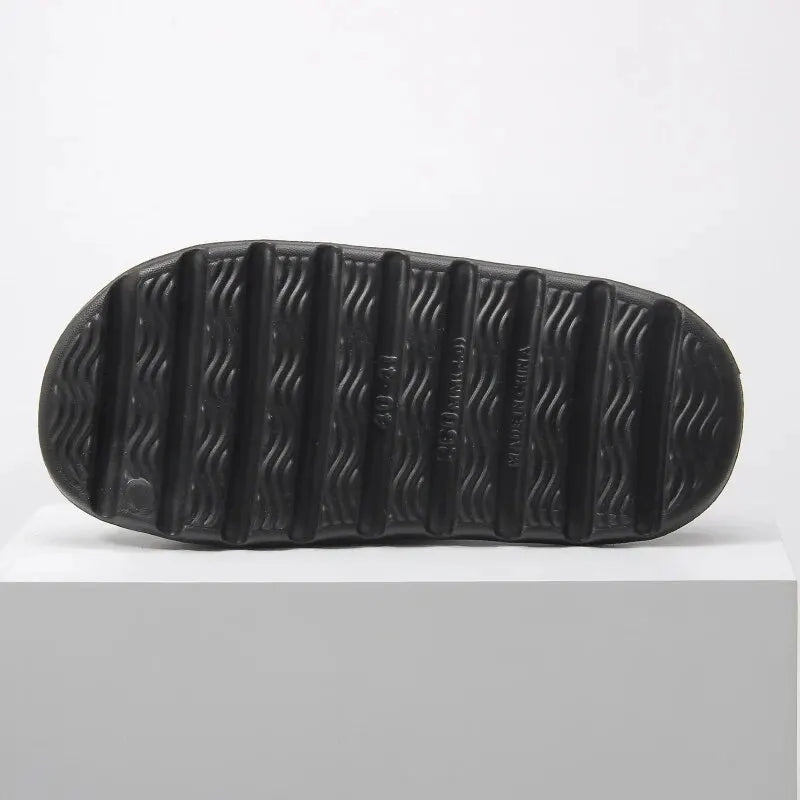 Coconut Slippers Feel like Stepping on Clouds Thick-soled Sandals Summer New Non-slip Wearing Sandals（Shoebox not included）…