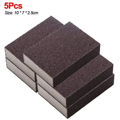 1/10Pcs Rust Remove Sponge Carborundum Eraser Household Cleaning Brush Descaling Scouring Sponges Rub Cooktop Pot Kitchen To…