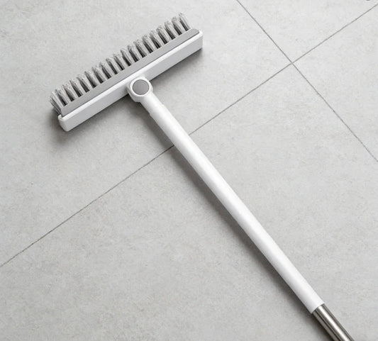 Multi-functional Bathroom Floor Brush with Long Handle for Kitchen Gap Ground Seam Tile Wall Wash And Toilet Cleaning - imag…