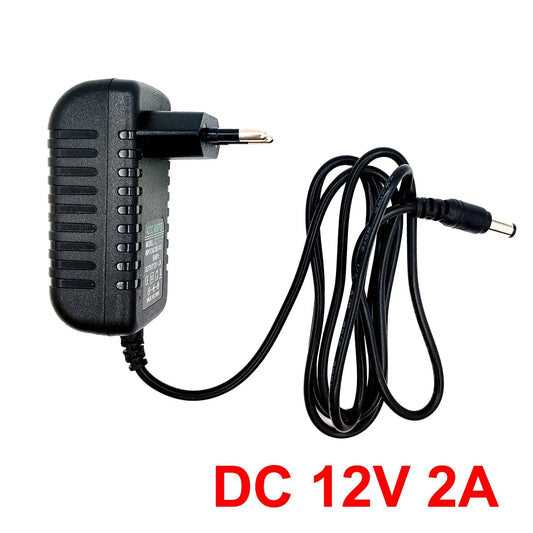 Power Adapter AC 100-240V Input DC Output Supply Charger EU/US 12V Universal Adapter Converter Plug for Camera DVR LED Robot…