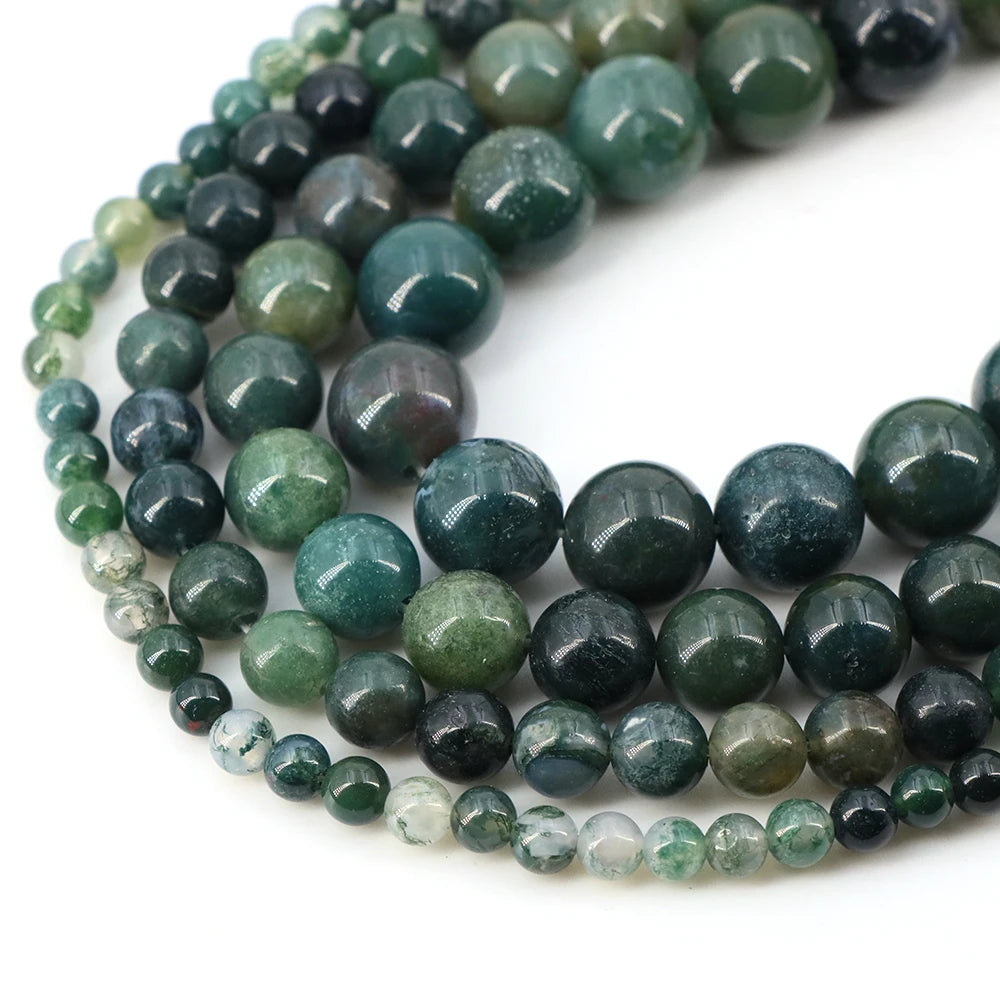 Natural Stone Beads Blue Tiger Eye Crystal Amethyst Rose Quartz Gemstone Bead for Jewelry Making Bracelet Necklace 4/6/8/10M…