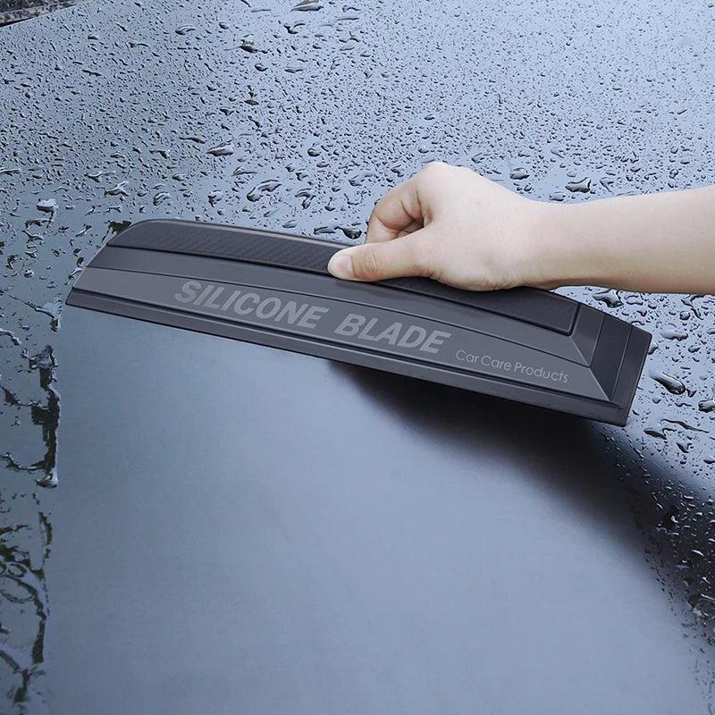 Non-Scratch Soft Silicone Handy Squeegee Car wrap tools Water Window Wiper Drying Blade Clean Scraping Film Scraper Accessor…