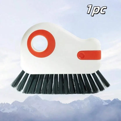 2-in-1 Detachable Window Track Cleaning Brush - Easy-Grip, Efficient Glass Corner & Sill Cleaning Tool for Doors & Windows -…