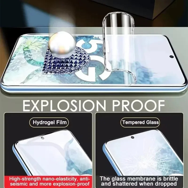 5Pcs Hydrogel Film for Samsung Galaxy S21 S22 S20 S23 S24 Ultra S10 S9 S8 Plus FE Screen Protector for Samsung Note 20 10 9…