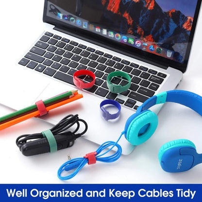Kerokuru Cable Organizer Cable Management Cable Winder Tape Protector for wire Ties Phone Accessories organizador cables - i…