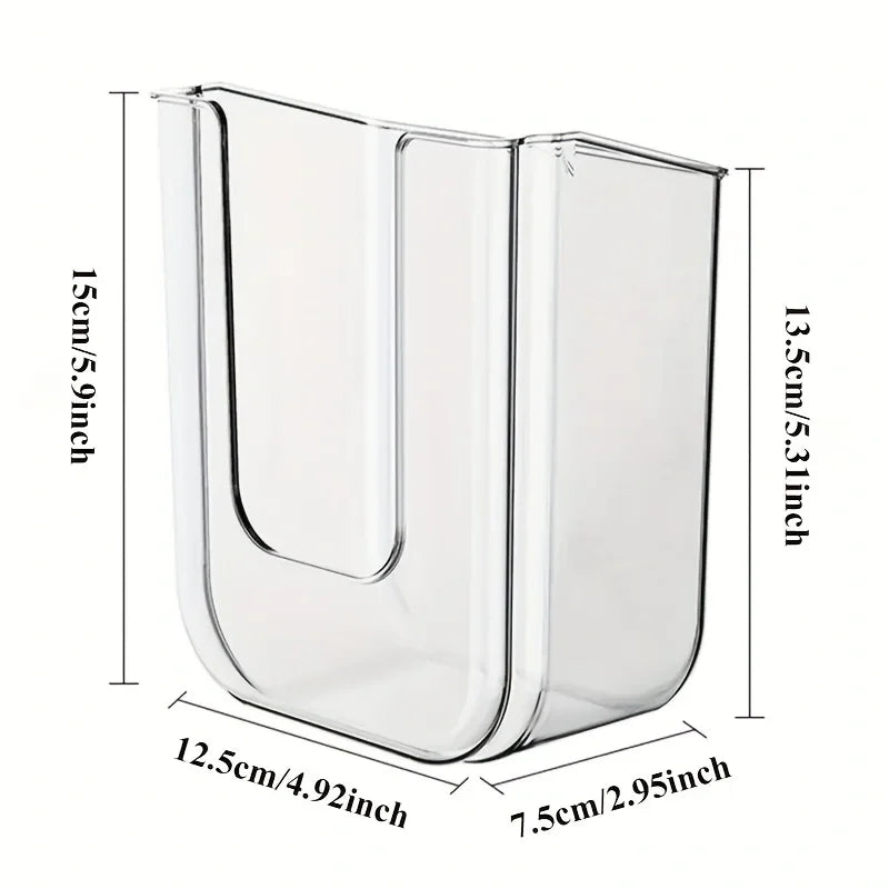 [Popular Choice] Bathroom Non Perforated Wall Mounted Wet Tissue Storage Box with Large Opening and Strong Load-bearing Capa…