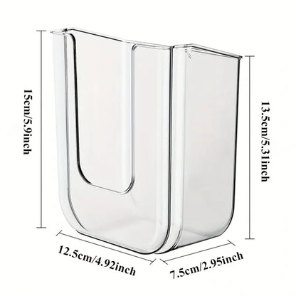 [Popular Choice] Bathroom Non Perforated Wall Mounted Wet Tissue Storage Box with Large Opening and Strong Load-bearing Capa…