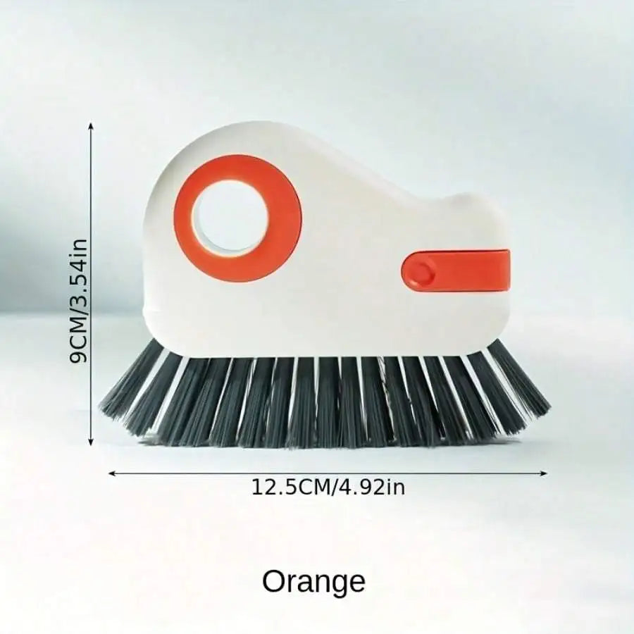 2-in-1 Detachable Window Track Cleaning Brush - Easy-Grip, Efficient Glass Corner & Sill Cleaning Tool for Doors & Windows -…