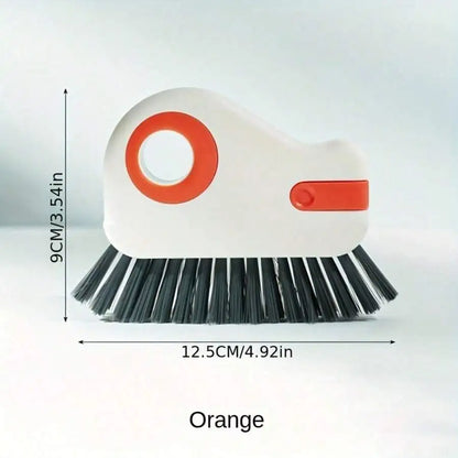 2-in-1 Detachable Window Track Cleaning Brush - Easy-Grip, Efficient Glass Corner & Sill Cleaning Tool for Doors & Windows -…