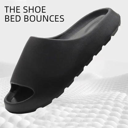 Coconut Slippers Feel like Stepping on Clouds Thick-soled Sandals Summer New Non-slip Wearing Sandals（Shoebox not included）…
