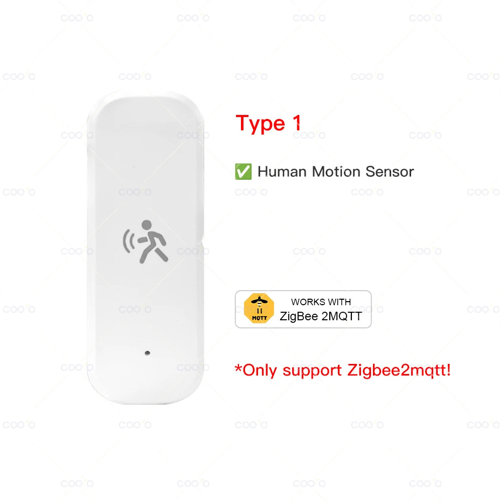 Zigbee 10G MmWave Radar Motion Sensor Human Detector with Illuminance Temperature Humidity Sensor Support Tuya Zigbee2MQTT -…