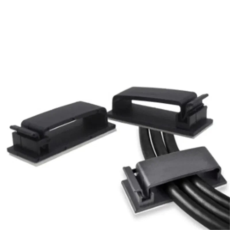 Cable Fixing Clip Cable Wire Sorting Buckle Chassis Organizer 19*47 Black and White Organizer - image 2