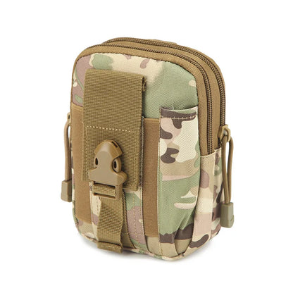 Molle Pouch Belt Waist Pack Men Small Pocket Survival Tool Bag for Running Travel Camping Hunting Airsoft - image 8