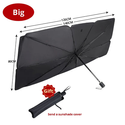 Multi Purpose Convenient Foldable Car Windshield Sunshades Interior Protechor Accessorie Part Auto Parasol Umbrella Front Co…