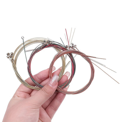 6Pcs/Set High-Quality Acoustic Guitar Strings - Replacement Guitar Strings, Premium Guitar Accessories - image 2