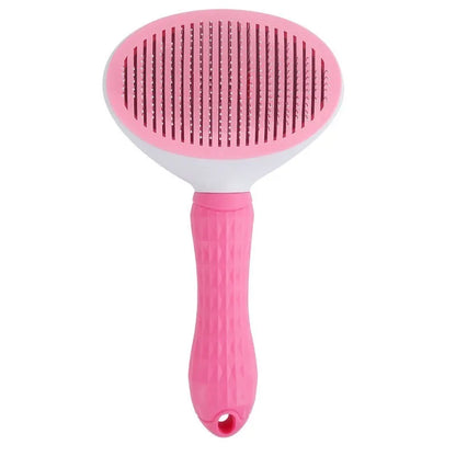 Pet Dog Brush Cat Comb Self Cleaning Pet Hair Remover Brush For Dogs Cats Grooming Tools Pets Dematting Comb Dogs Accessorie…