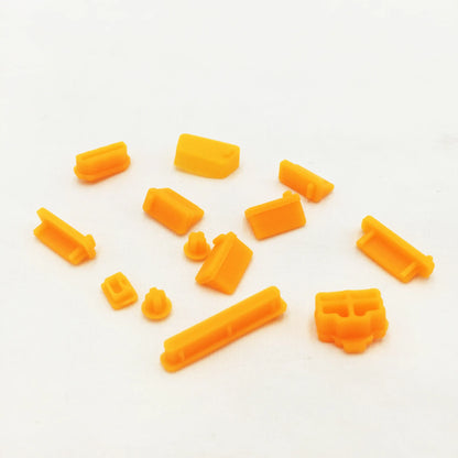 16Pcs/set Universal Anti Dustproof Notebook Port Plug Silicone Protector USB Elastic Laptop Computer Cover Stopper - image 13