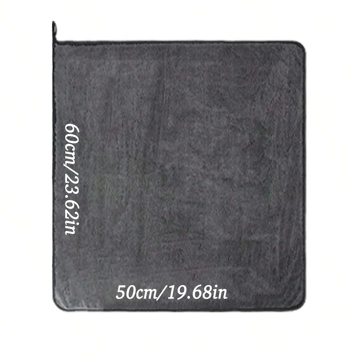 Dark gray car microfiber towel, oversized strong absorbent car wash cloth, high-efficiency cleaning wipe cloth - image 9