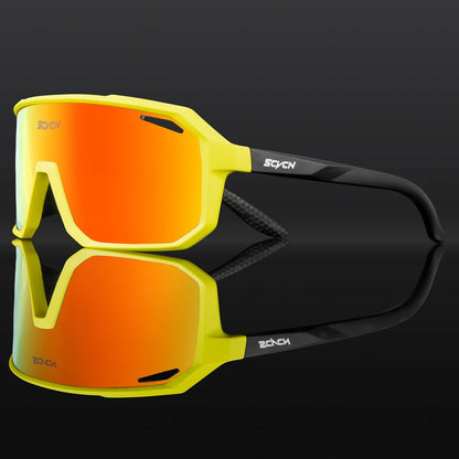 SCVCN Men bicycle Cycling Sunglasses Woman MTB road bike Driving Goggles Outdoor Sports running Glasses UV400 Hiking Eyewear…