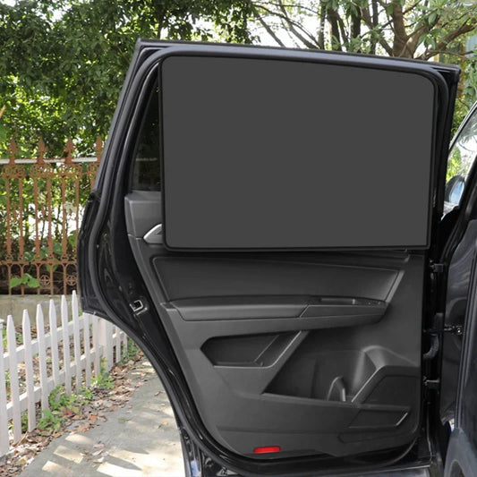 Magnetic Car Sunshade UV Protection Curtains Sun Shield Cover Double Sides Auto Window Sun shade Protector Cover Diy Accesso…
