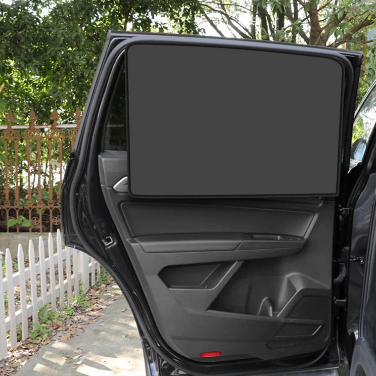 Magnetic Car Sunshade UV Protection Curtains Sun Shield Cover Double Sides Auto Window Sun shade Protector Cover Diy Accesso…