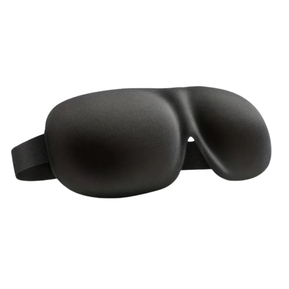3D Contoured Sleep Mask 100% Light Blocking Eye Mask Ultra-Soft Skin-Friendly Material Breathable Eye Cover For Rest Travel…