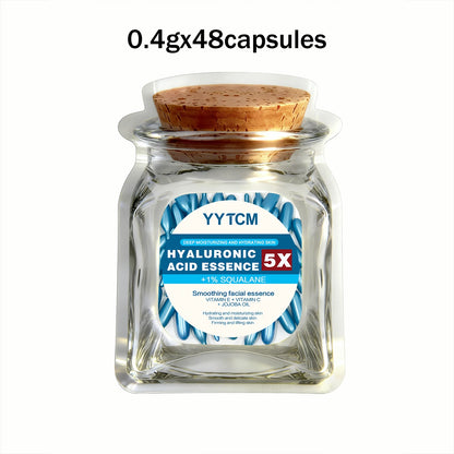 Hyaluronic acid deep moisturizing capsule essence, deep moisturizing and brightening skin essence (0.4gx30 capsules)/bag -1…