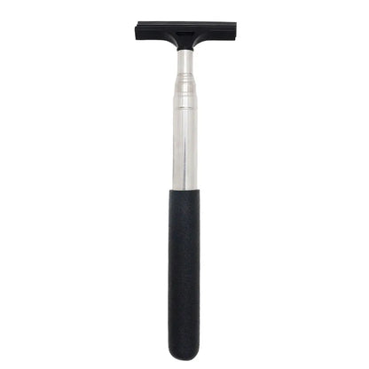 Car Rearview Mirror Wiper Cleaning Tool Auto Glass Mist Cleaner Scraper Car Accessories Handle Telescopic Window Cleaning Br…