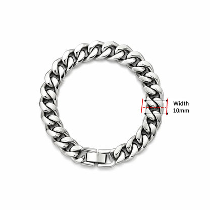 Stainless Steel Braided Double Row Front and Rear Fish Scale Alloy Magnetic Buckle Bracelet with Keel Jewelry New Model - im…