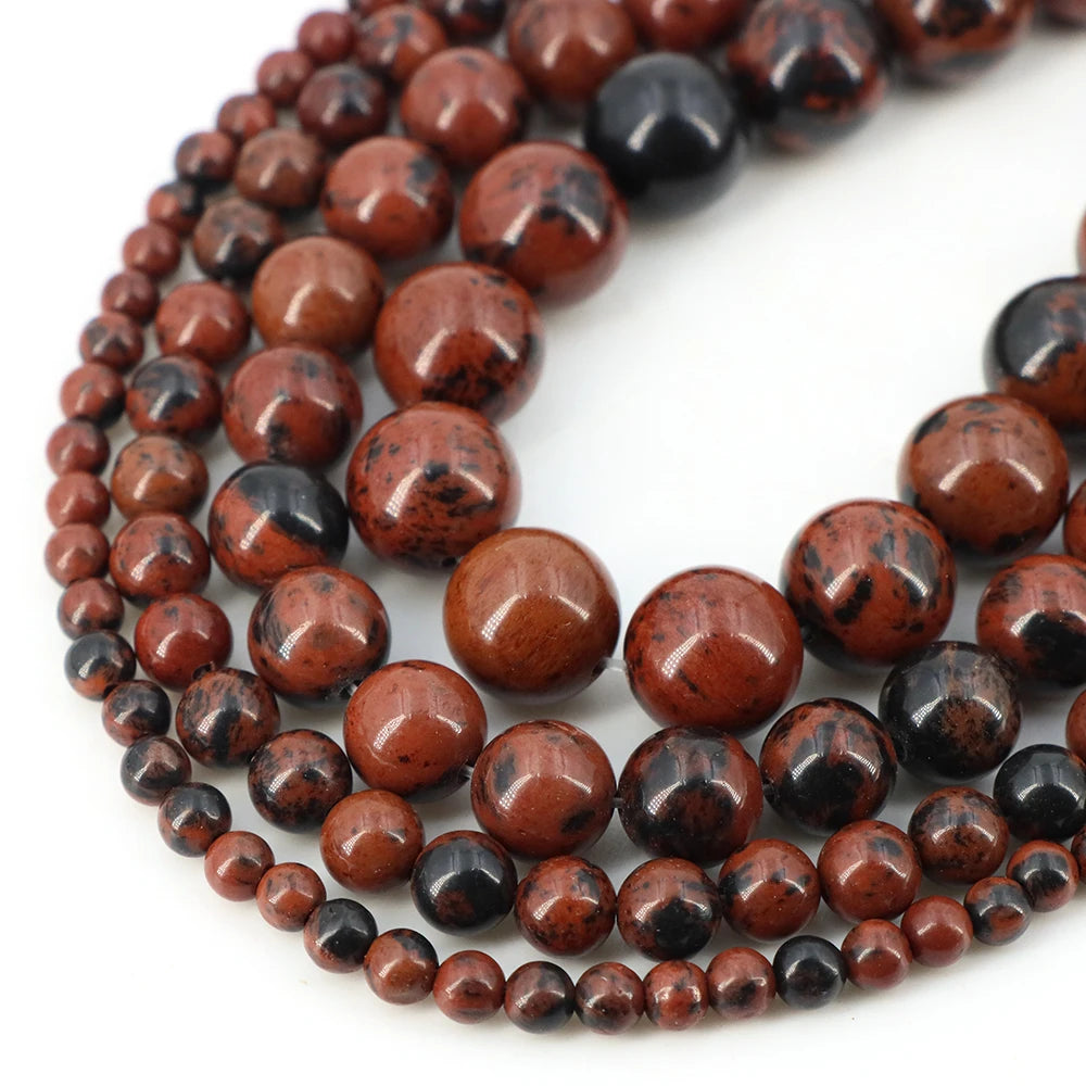 Natural Stone Beads Blue Tiger Eye Crystal Amethyst Rose Quartz Gemstone Bead for Jewelry Making Bracelet Necklace 4/6/8/10M…