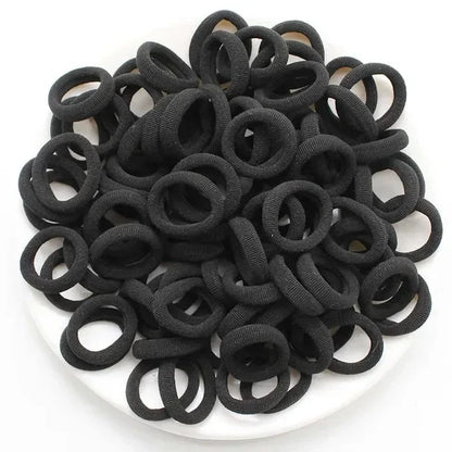 200-1000pcs Women Girls Colorful Nylon Elastic Hair Bands Ponytail Hold Small Hair Tie Rubber Bands Scrunchie Hair Accessori…