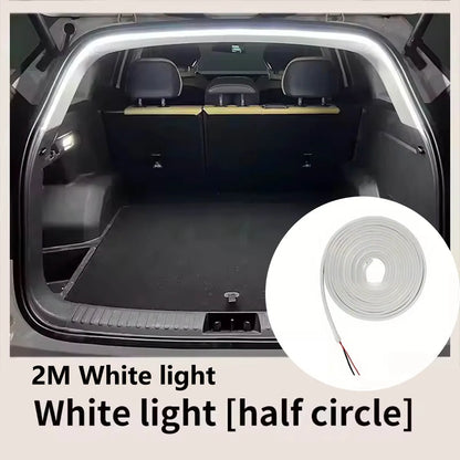 Car High Brightness Trunk Lighting Ambient Light Interior Decoration LED Wiring Free Automatic Sensing Tailgate Light Strip…