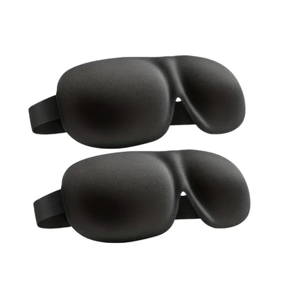 3D Contoured Sleep Mask 100% Light Blocking Eye Mask Ultra-Soft Skin-Friendly Material Breathable Eye Cover For Rest Travel…