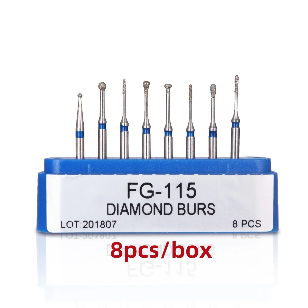 1BOX Azdent DENTAL Diamond Bur Kit With Storage Box Various Functions Optional Fit for High Speed Handpiece - image 8