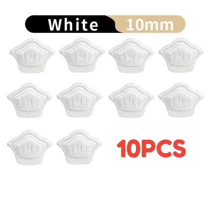 10pcs/set Insoles for Shoes Patch Heel Pads for Shoes Adjustable Size Feet Pad Insole Adhesive Back Sticker Shoes Insert Ins…