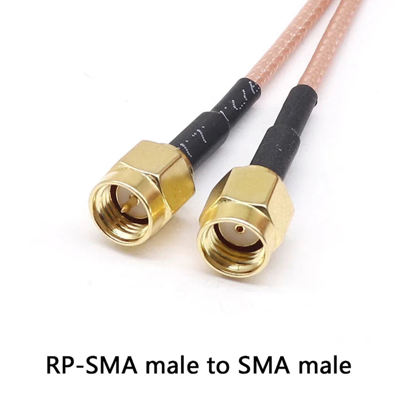 Antenna Extension Cable SMA-JK SMA Male to Female Inner Screw Inner Hole to Outer Screw Inner Needle RG316 Adapter Cable 1 -…