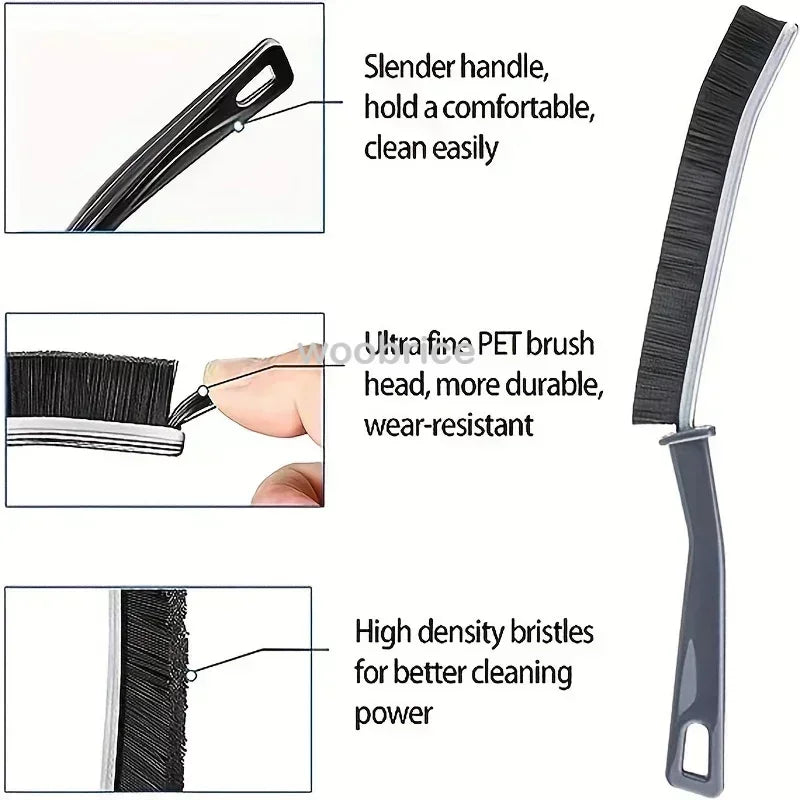 1-10pcs Hard Bristle Crevice Cleaning Brushs-Thin Gap Cleanings Brush Small Cleaning Grout Brush Kitchen Brush Cleaning Tool…